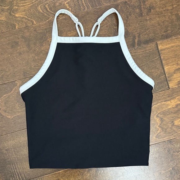 Abercrombie & Fitch YPB sculptLUX Apron Tank Top size Small Cropped Y2K Athletic - Picture 1 of 4